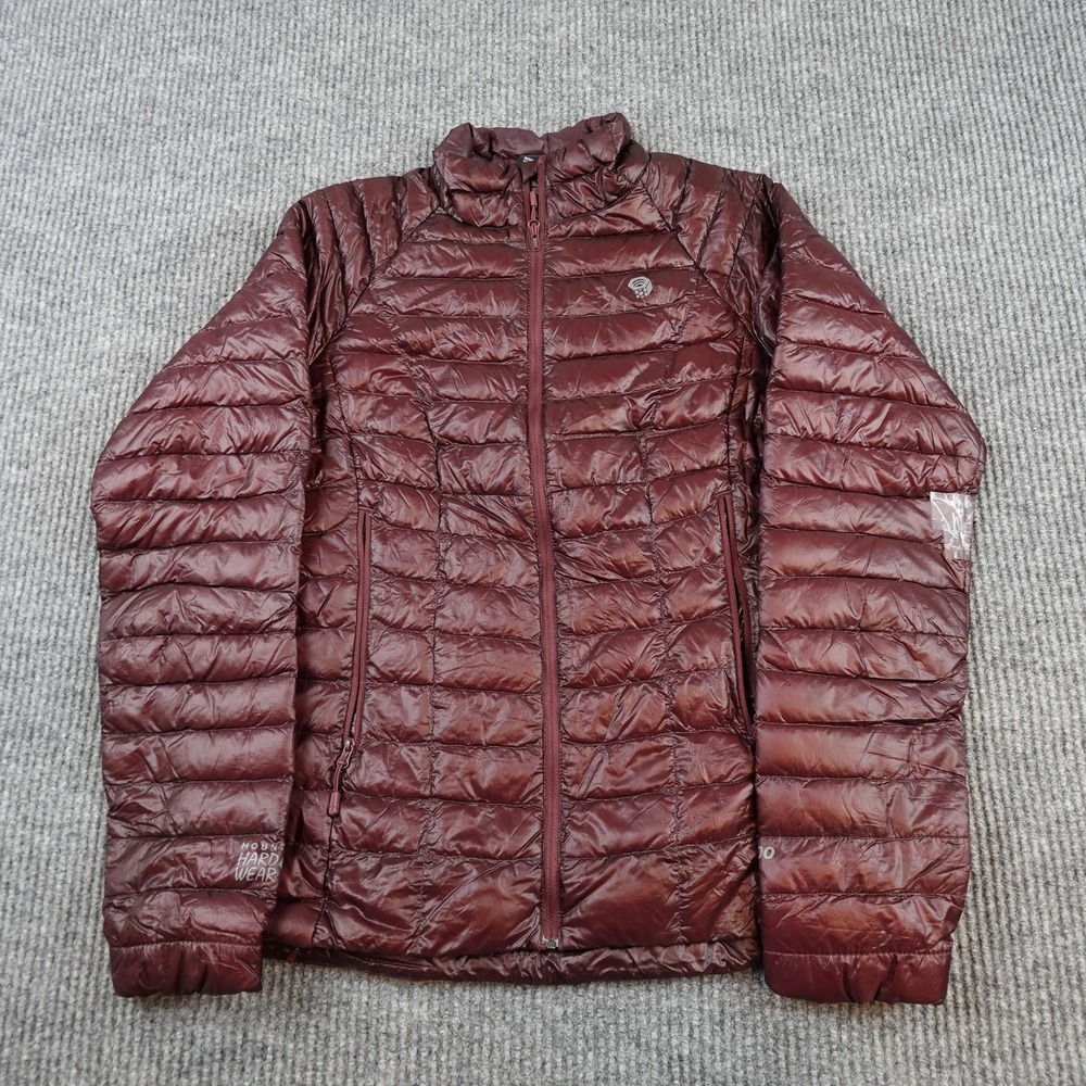 Mountain Hardwear Ghost Whisperer Jacket Womens Small Red 800 Puffer OL8294